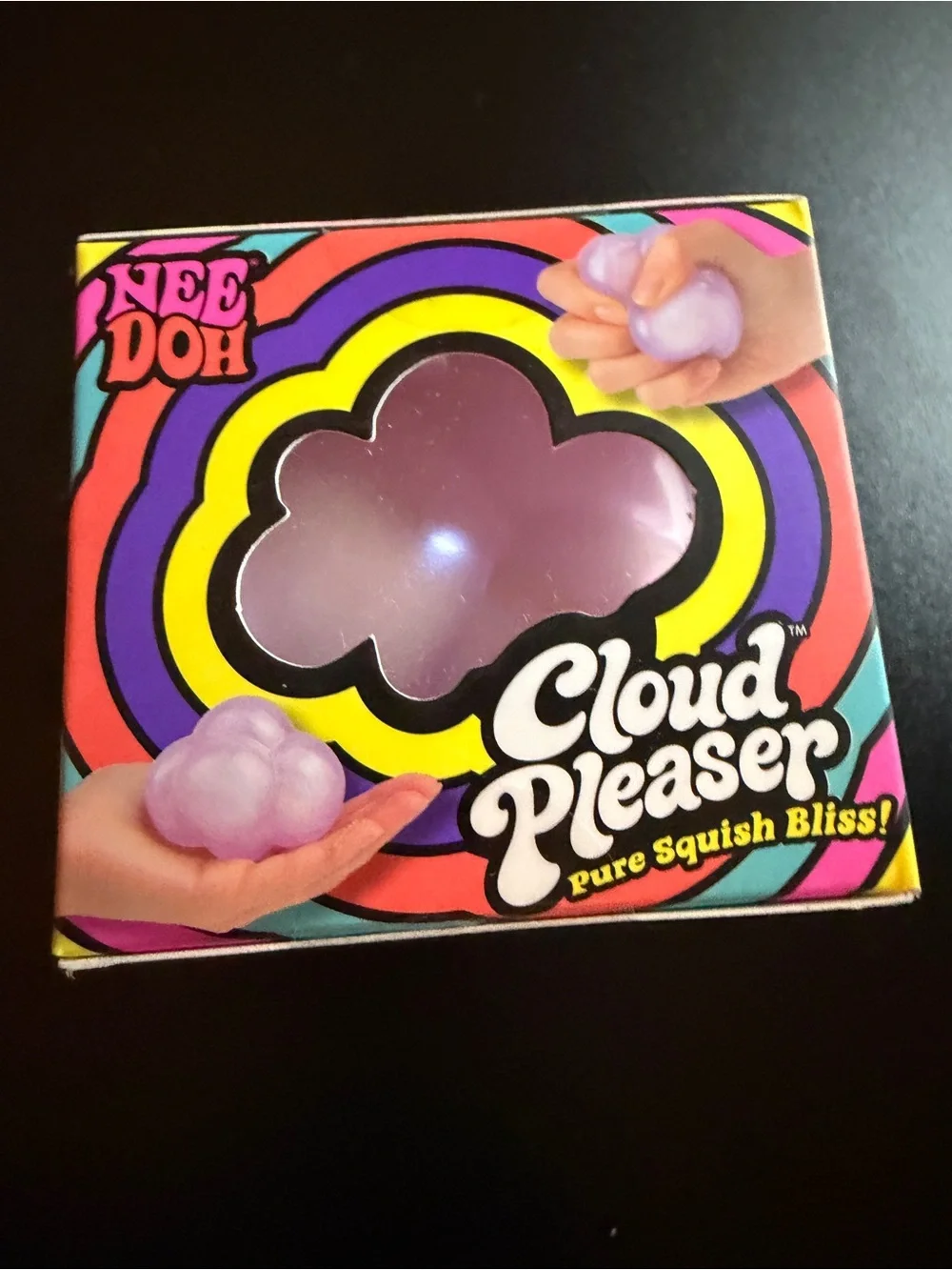 NeeDoh Cloud Pleaser Squishy Toy Squeeze 2026 Soft Doh Shimmer & Shine Schylling